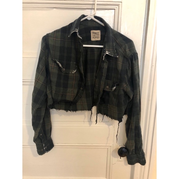 LF vintage cropped flannel - Picture 4 of 7